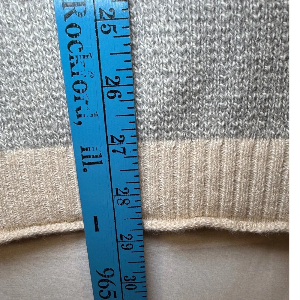 Rodd & Gunn Mens XL‎ Italian Yarn Cotton Wool Polo Sweater Grey EP1065 SMOKM